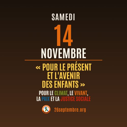 MARCHE POUR LE PRÉSENT ET L'AVENIR DES ENFANTS