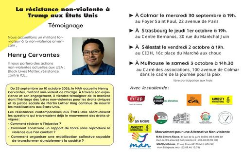 LUTTES NON VIOLENTES - DROITS CIVIQUES et JUSTICE SOCIALE