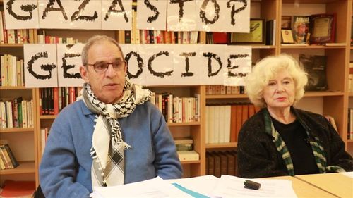 RASSEMBLEMENT - COLLECTIF CITOYEN MULHOUSE - STOP A LA REPRESSION AUX SOUTIENS DE LA PALESTINE - SOUTIEN A NICOLAS SHAHSHAHANI