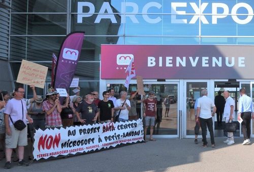 Mobilisation contre le projet de Data-Center sur Petit-Landau