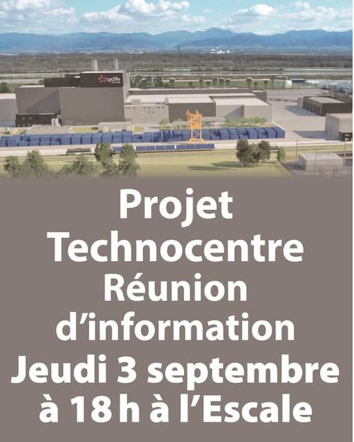 Projet technocentre Fessenheim : réunion d'information