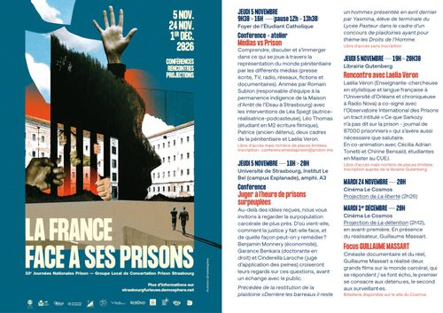 LA FRANCE FACE A SES PRISONS