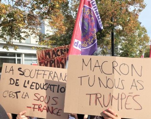 Mobilisation en soutien des lycéen⋅nes et étudiant⋅es et pour dénoncer la répression violente  