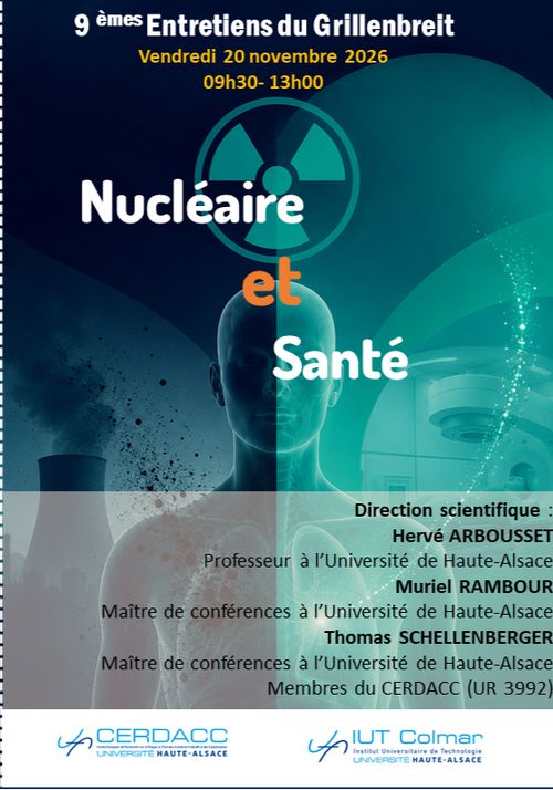 9Èmes entretien du Grillenbreit : NUCLÉAIRE ET SANTÉ