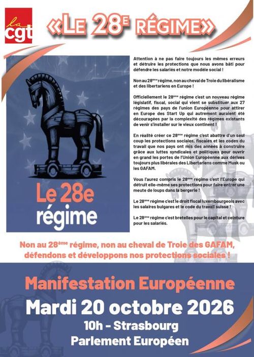 Rassemblement inter-syndical : DEFENDEZ DES EMPLOIS DE QUALITÉ !