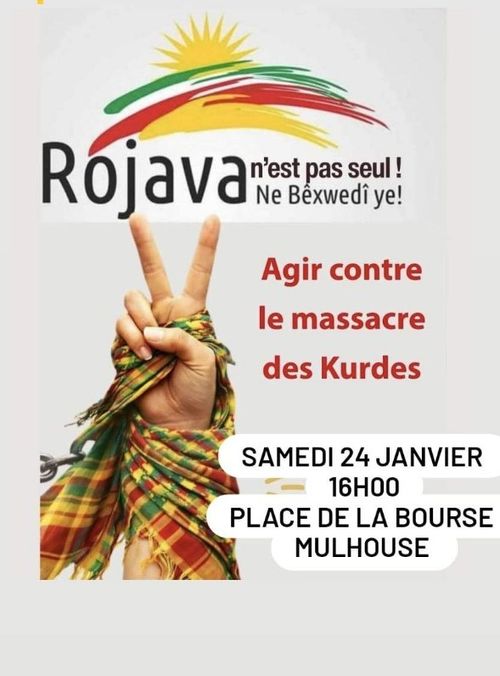 Rojava n'est pas seul ! - Agir contre le massacre des Kurdes