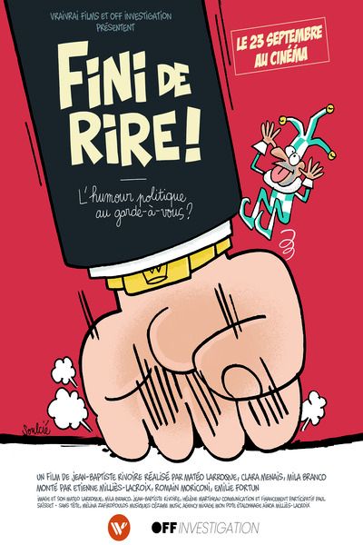 Ciné-débat : "FINI DE RIRE ! L'humour politique au garde à vous ?"