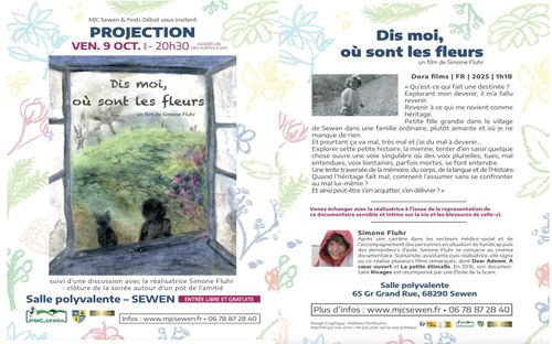 Ciné-débat : "Dis moi : où sont les fleurs "