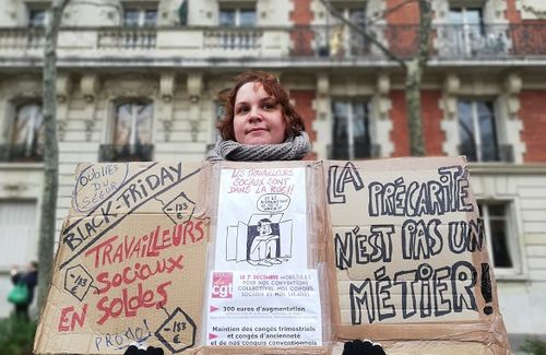 Manifestation " pour l'emploi " contre la casse de notre industrie