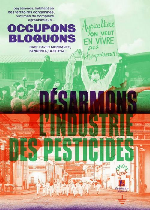Désarmons l'industrie des pesticides - convergence le 03 octobre